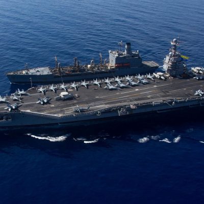 US sends its largest aircraft carrier to South American waters